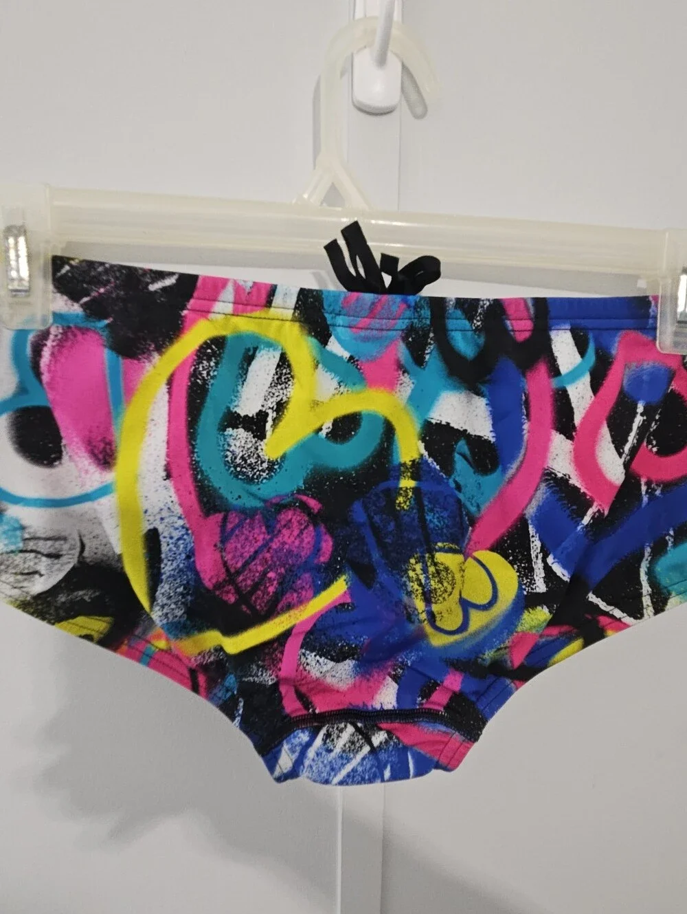 Speedo Endurance Size 34 Heartistic Flare Pink Mens Boys Swim Trunks with Elasti